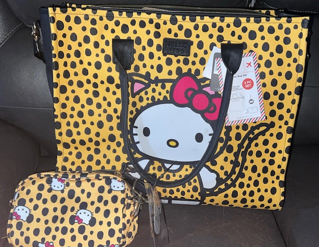 HK Leopard Tote