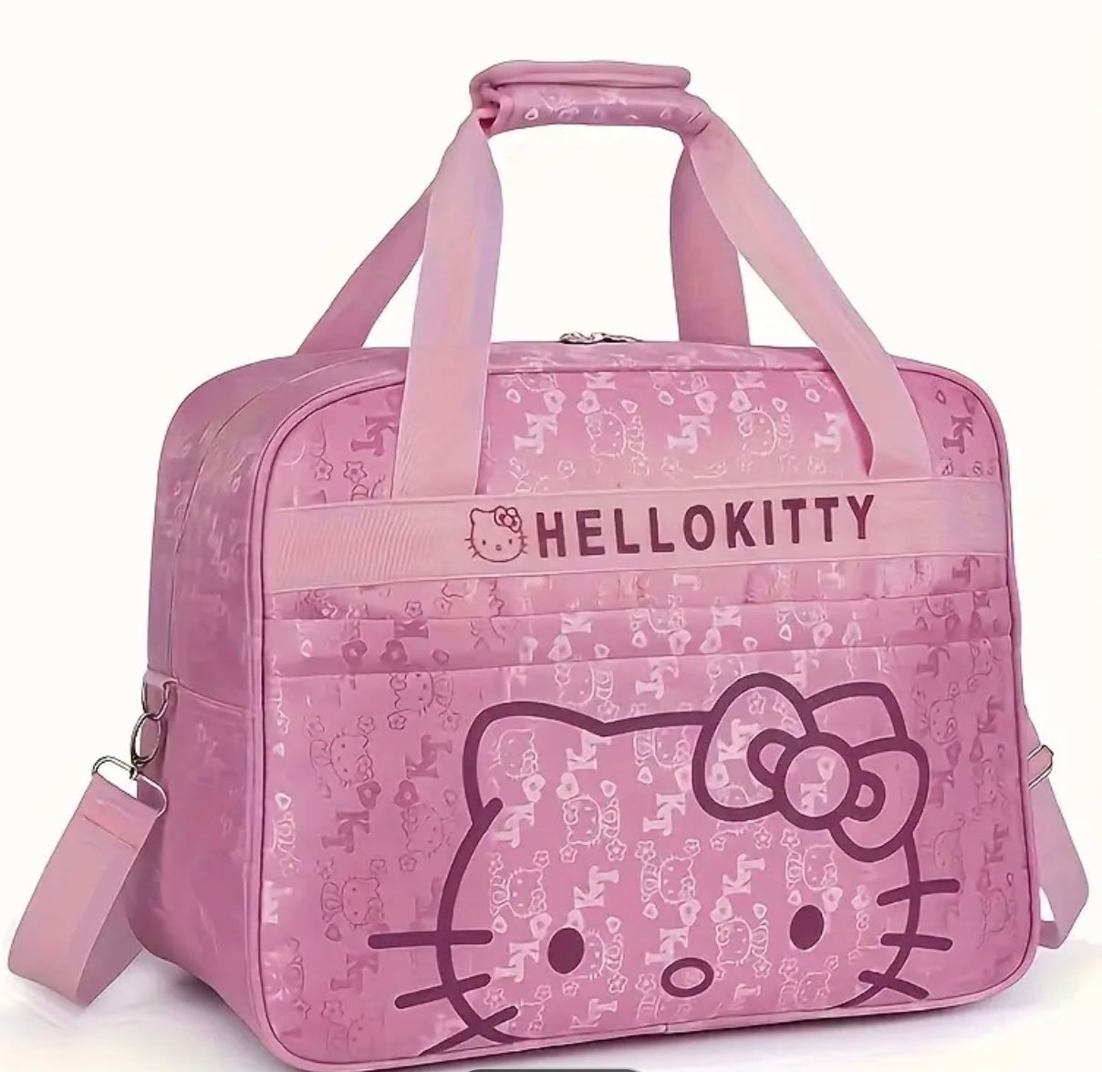 Pink Kitty Tote Bags