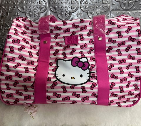 Pink Stripe Bow HK